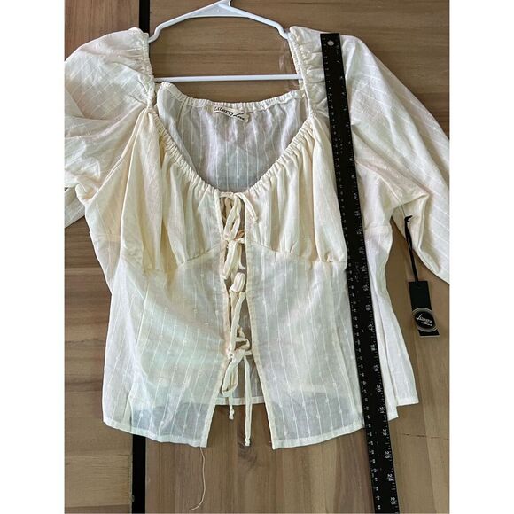 Liberty love tie front blouse‎ - Picture 6 of 7